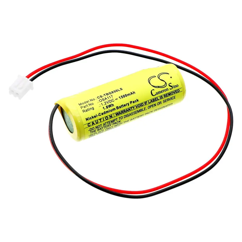 1.2V 1500Mah Ni-Cd Emergency Light Battery For Teig T&B 850.069 1