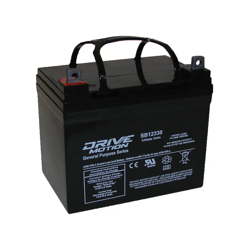 12V 33Ah Agm Deep-Cycle Battery For Drivemotion Applications 1