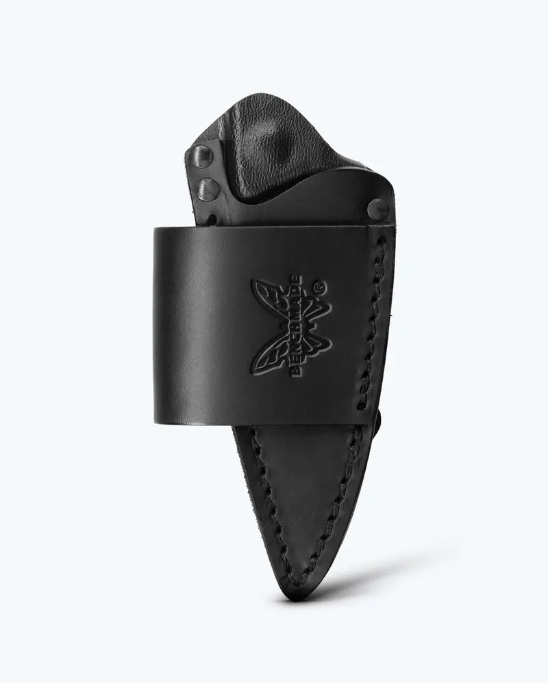 203 Dacian Sheath – Black Leather & Boltaron Hybrid 1