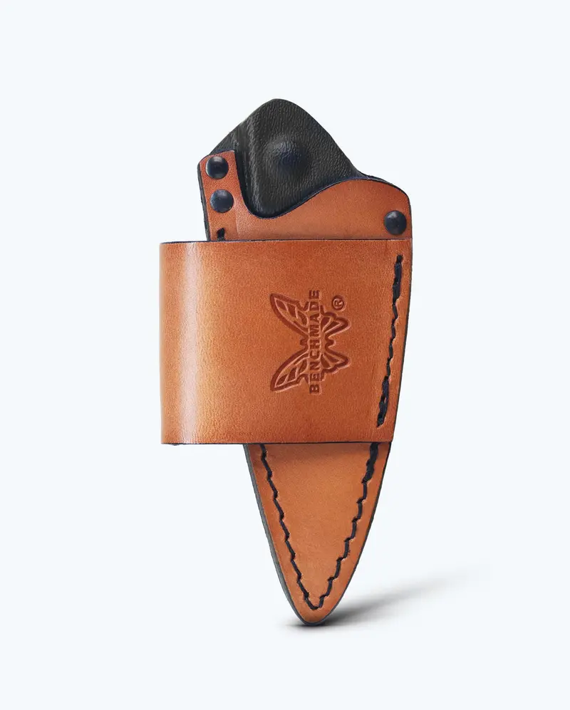 203 Dacian Sheath – Brown Leather & Boltaron Hybrid 1