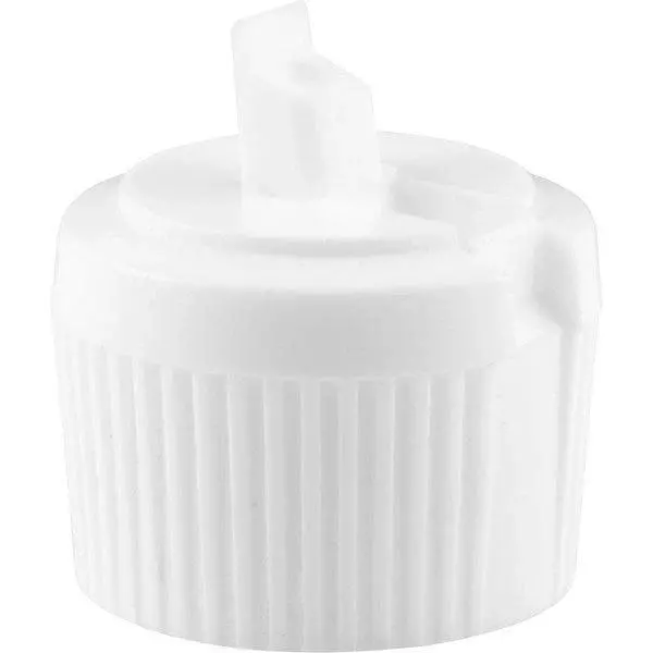 28Mm (28-410) White Turret Cap With 3 Mm Orifice – For Precision Dispensing Bottles 1