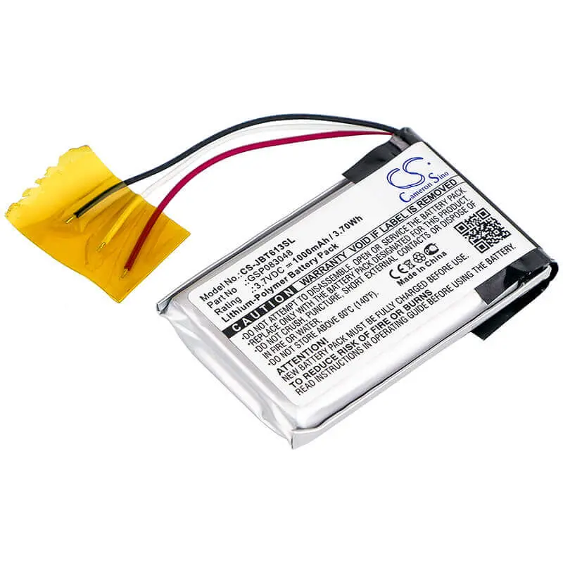3.7V 1000Mah Portable Speaker Battery For Jbl Trip (6132A-Jbltrip) 1
