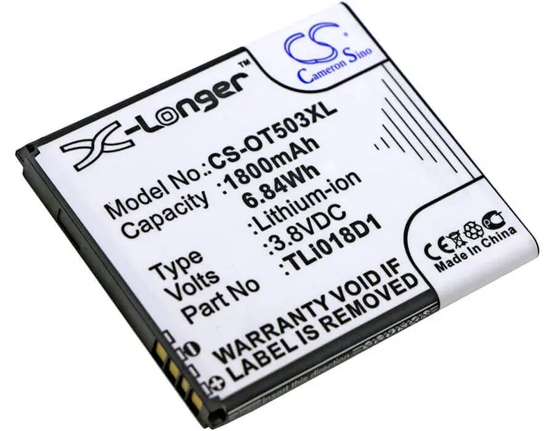 3.8V 1800Mah Li-Ion Hotspot Battery Compatible With Tcl And Alcatel One Touch Link Y858 Models 1