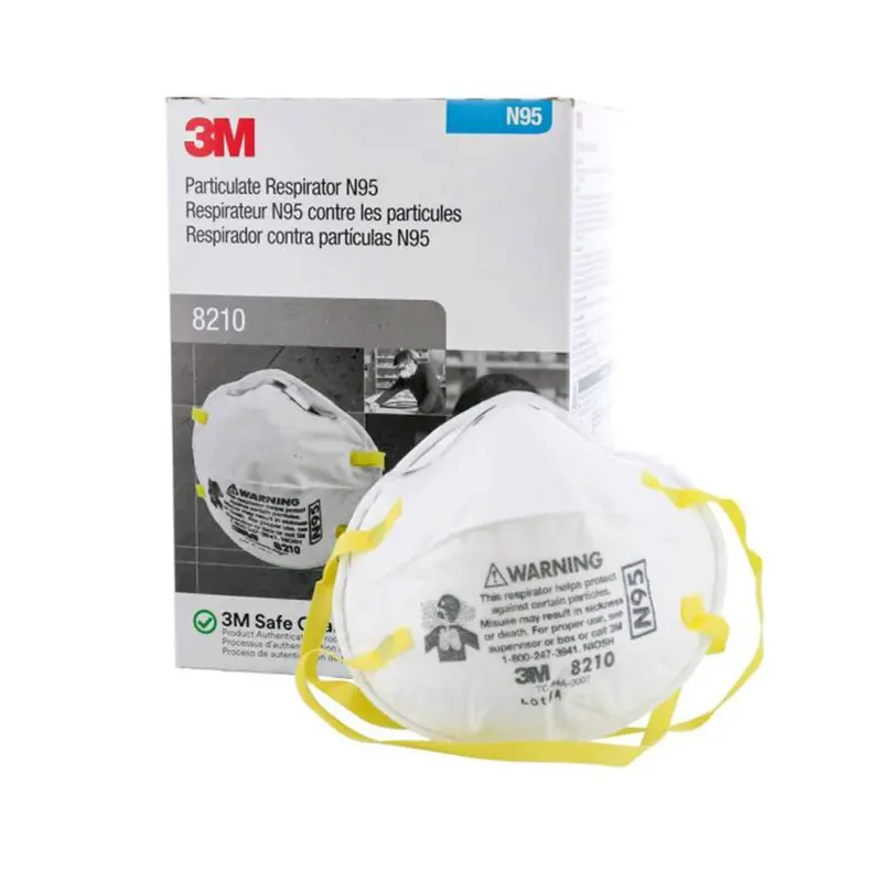 3M 8210 N95 Particulate Respirator Masks – Pack Of 20 1