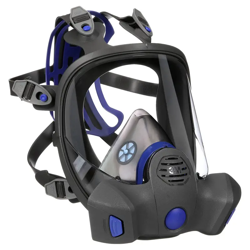 3M Secure Click Ff-802 Full-Face Respirator (7100261326) 1