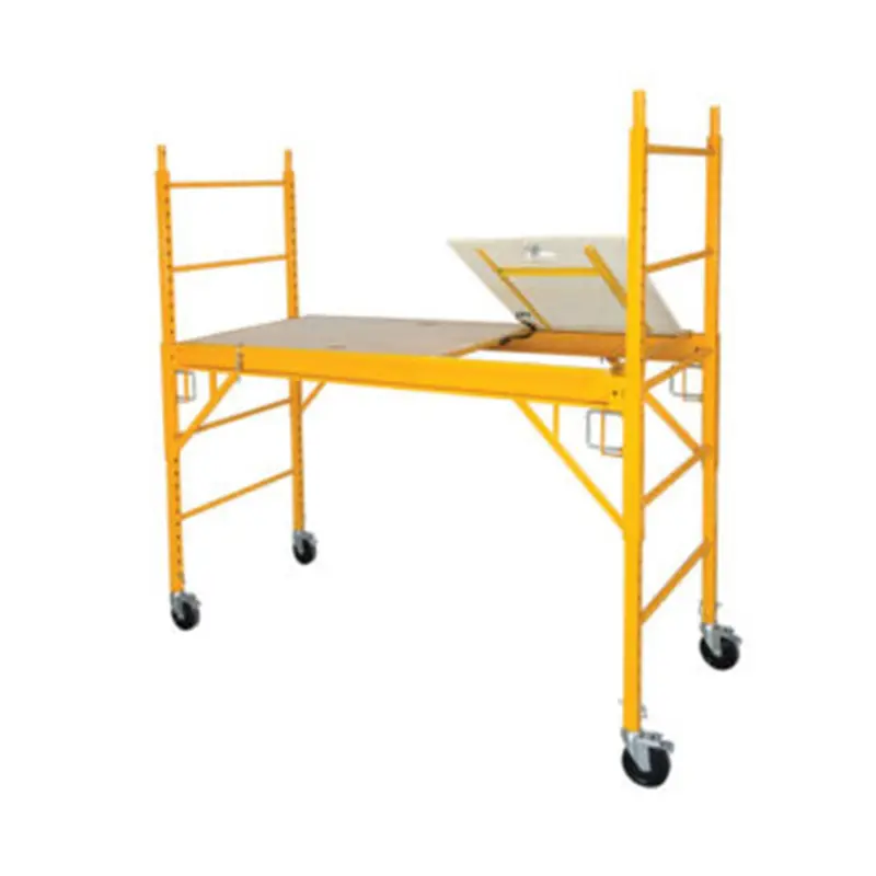 6-Foot Baker Scaffold System With Integrated Trapdoor Platform 1