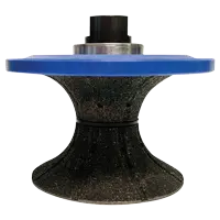 Alpha Pro Tools V-Series Profiler Bit – 2-3/8" Full-Bullnose, 5/8"-11 Threaded 1