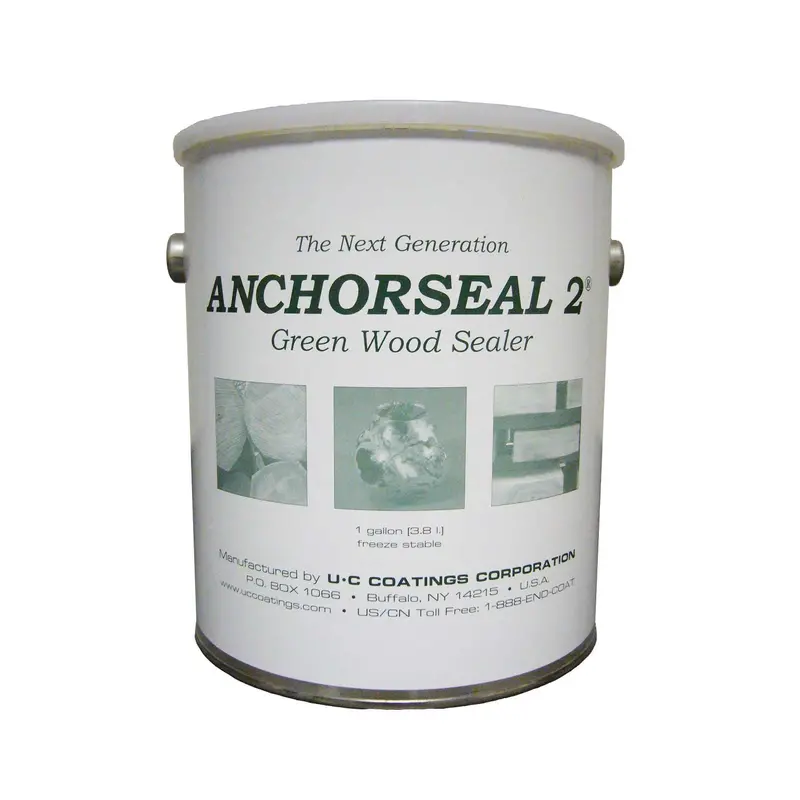 Anchorseal 2 Green Wood Sealer (1 Gallon) – Premium Moisture Barrier For Unseasoned Timber 1