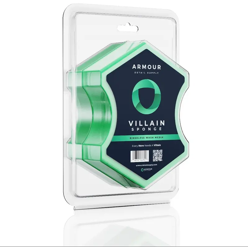 Armour Detail Villian Sponge – Dual-Texture Contour Cleaning Sponge 1
