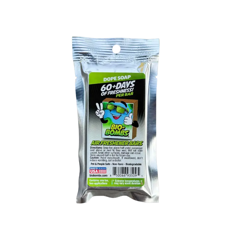 Bio Bomb Air Freshener Bars – Solid, Slow-Release Scent Blocks For Vehicles And Interiors 3