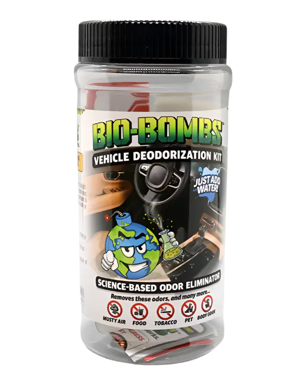 Bio Bomb Car Odor Bomb Kit – Multi-Chamber Encapsulating System For Persistent Odor Elimination 1