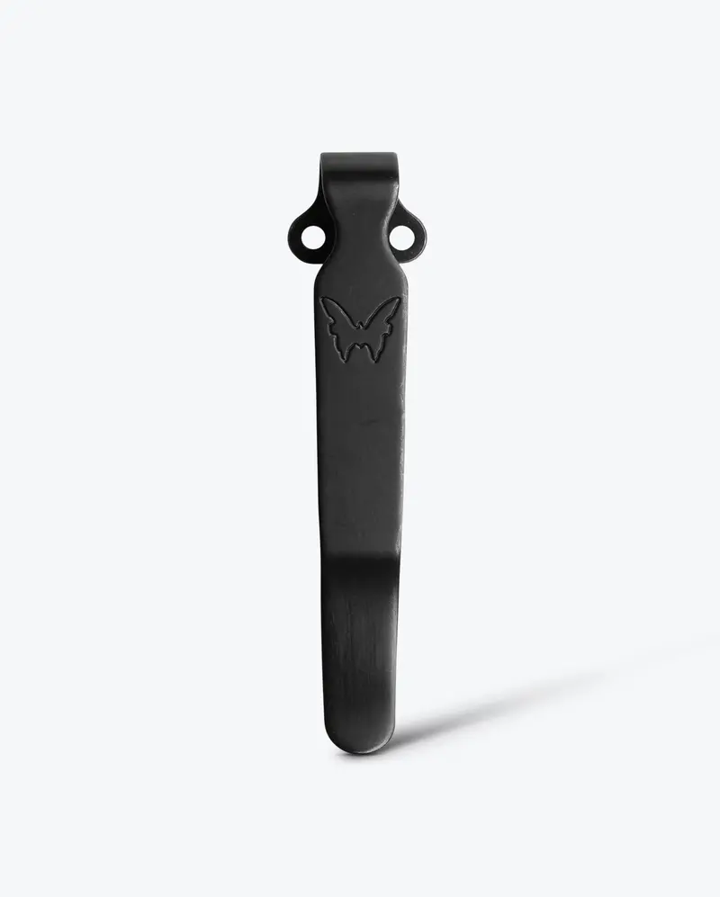 Black Oxide Standard Deep-Carry Pocket Clip 1