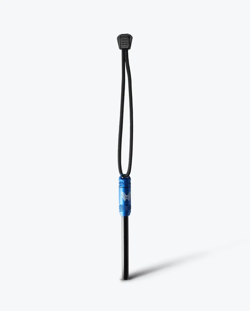 Blue-Anodized Benchmade Ferrocerium Fire Starter Rod 1