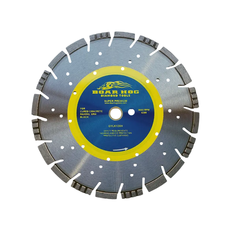 Boar Hog 12-Inch Mp Super Premium Masonry Diamond Blade – 1"-20Mm Arbor 1