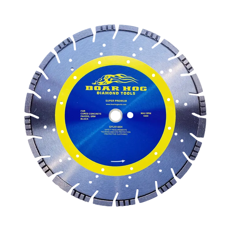 Boar Hog 14-Inch Mp Super Premium Masonry Diamond Blade – 1"-20Mm Arbor 1