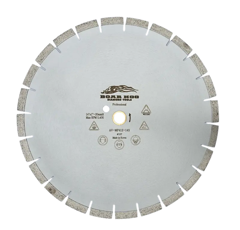 Boar Hog 14-Inch Silent Core Mp Saw Blade – 1" To 20Mm Arbor 1