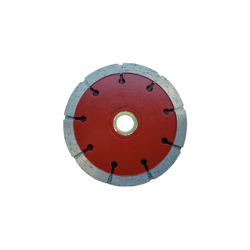 Boar Hog 4.5-Inch Premium Red Stacked Tuck Point Blade – .375" Thick, 7/8"–5/8" Arbor 1