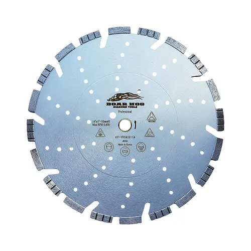 Boar Hog Professional 14 In × 0.125 In Nt Vane Saw Blade – 1 In / 20 Mm Arbor 1