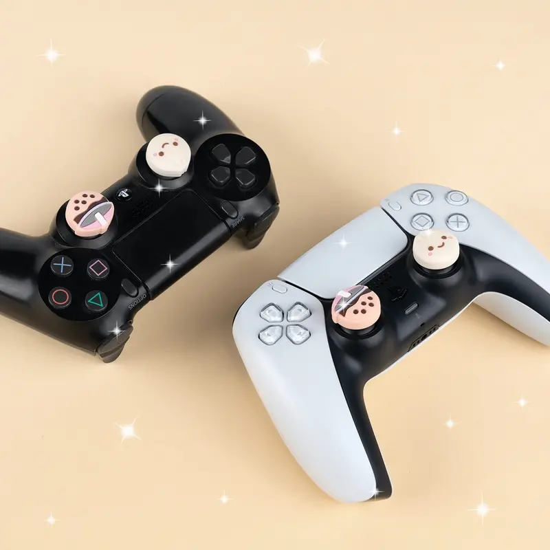 Boba Dumpling–Style Thumb Grips | Universal Controller Enhancer For Ps5, Xbox, Switch 2 1
