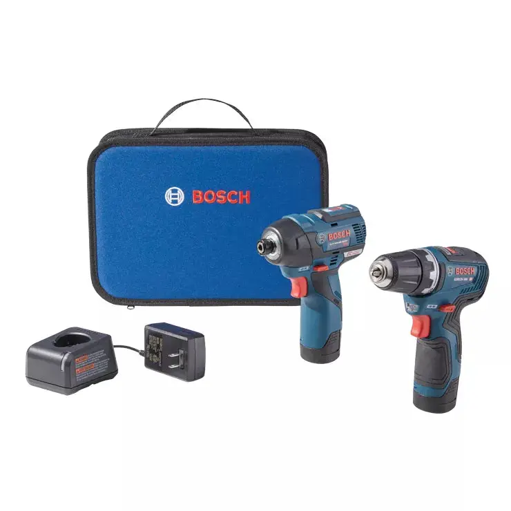 Bosch 12V Max 2-Tool Combo Set – Drill/Driver + Impact Driver 1