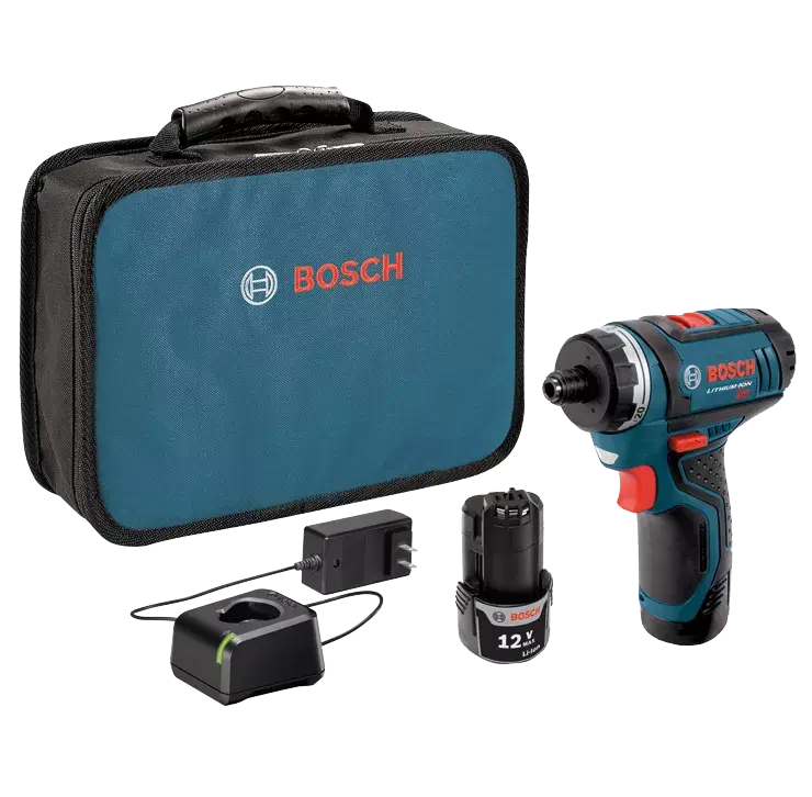 Bosch 12V Max Two-Speed 1/4" Hex Pocket Driver Kit 1