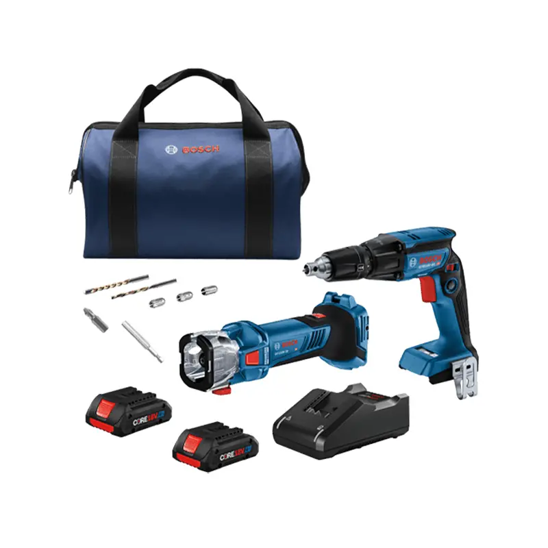 Bosch 18V Brushless 2-Tool Combo: Screwgun + Cut-Out Tool 1