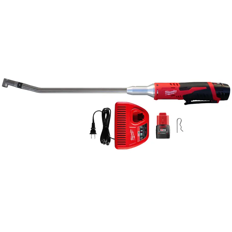 Capps Angled-Head Rotary Disc Float – 12V Milwaukee-Compatible Kit 1