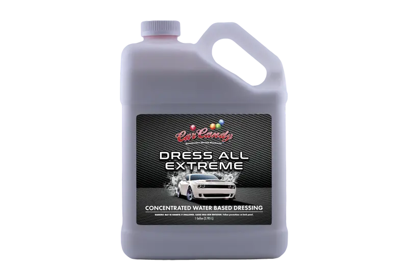 Car Candy Dress All Extreme – Universal Water-Based Dressing For Vinyl, Rubber & Plastic 1