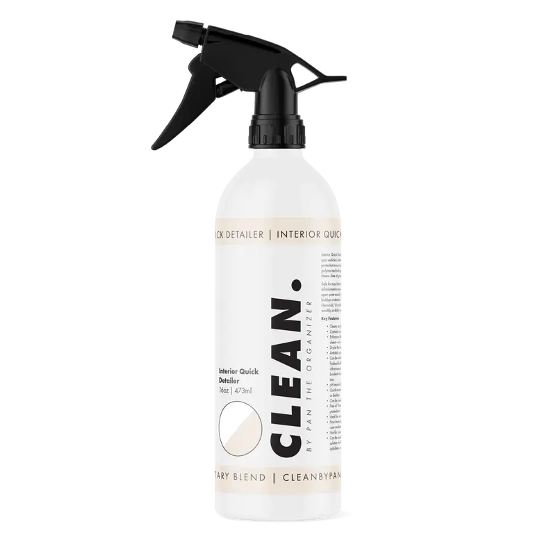 Clean. By Pan Interior Quick Detailer – Fast Refresh For Dashboards, Vinyl, And Upholstery 1