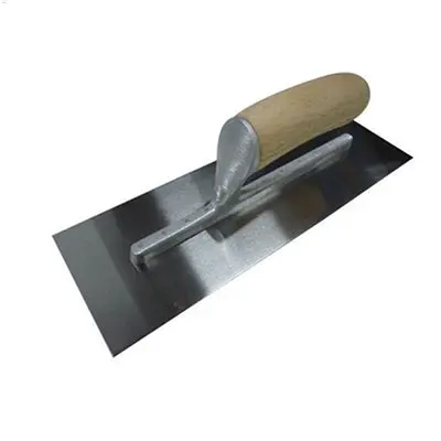 Clearance: Circle Brand Stainless Steel Trowels With Classic Wood Handle 1
