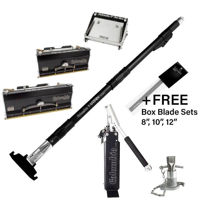 Columbia Complete Inside Track Fat Boy Set – Full Drywall Installation Kit 1