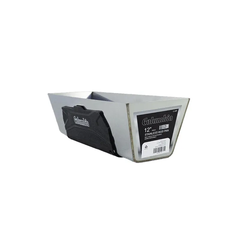 Columbia Heavy-Duty Stainless Steel Mud Pans 1