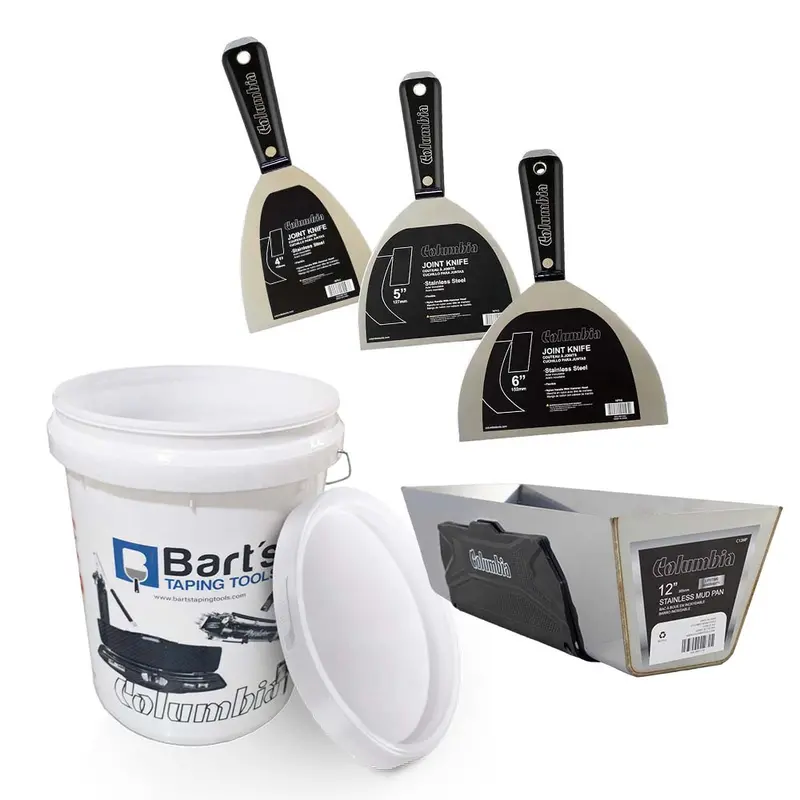 Columbia Non-Stick Pan & Knife Set For Taping & Finishing 1