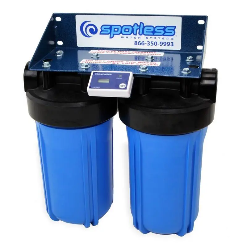 Cr Spotless 100-Gallon Wall-Mounted Di Water Filtration System 1
