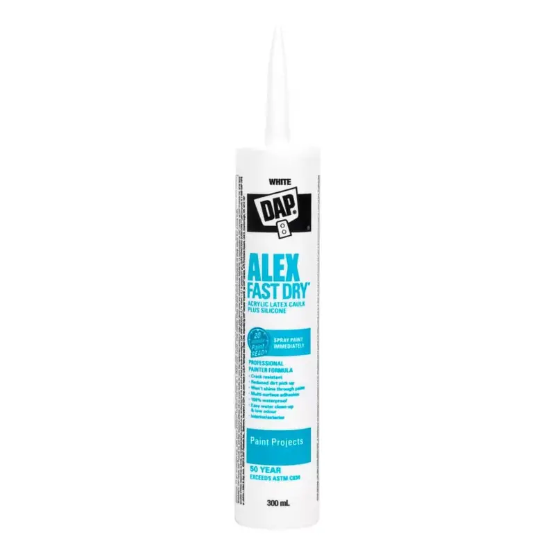 Dap Alex Fast Dry Acrylic Latex Caulk With Silicone 1