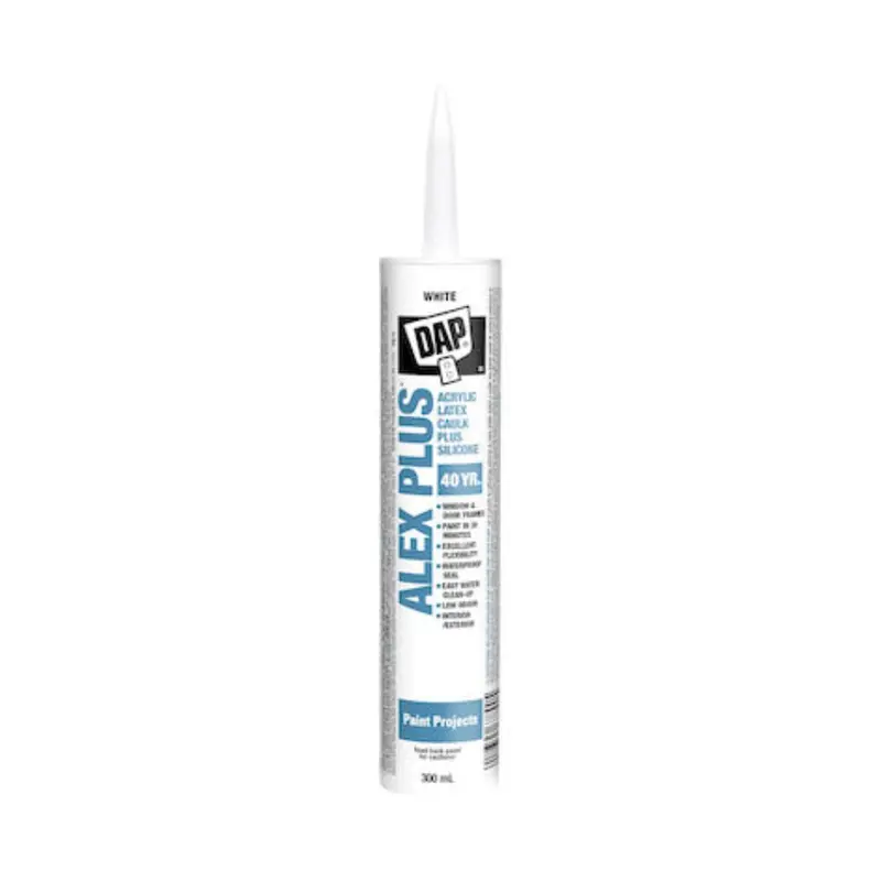 Dap Alex Plus All-Purpose Acrylic Latex Caulk With Silicone 1