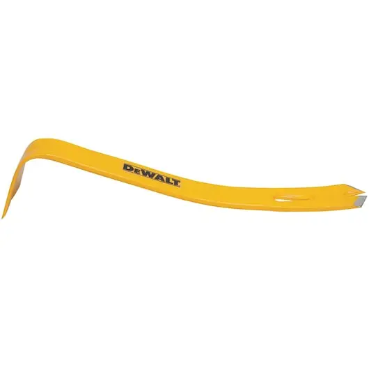 Dewalt 12 In Forged Spring Steel Flat Pry Bar – Versatile Demolition & Removal Tool – Dwht55518 1