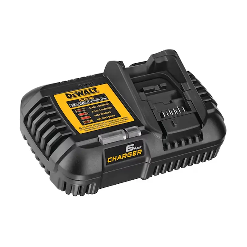 Dewalt 12V Flexvolt® Fast Charger – 6-Amp Rapid Charging For Cordless Tools 1