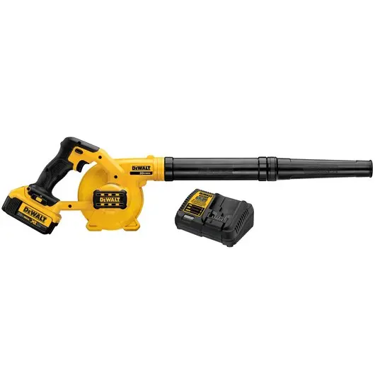 Dewalt 20V Max Cordless Compact Jobsite Blower Kit – 100 Cfm & 4.0Ah Battery (Dce100M1) 1