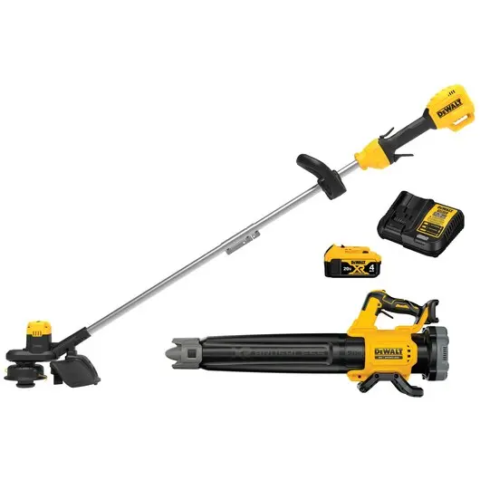 Dewalt 20V Max Xr Brushless String Trimmer And Blower Combo – Dcko215M1 1