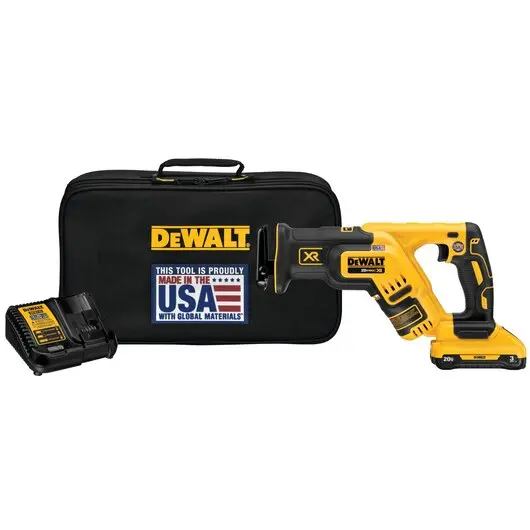 Dewalt 20V Max Xr Compact Brushless Reciprocating Saw Kit With 3.0Ah Battery (Dcs367L1) 1