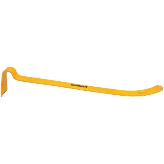 Dewalt 21 In Spring Steel Flat Pry Bar – Flexible Yet Strong For Nail Pulling – Dwht55528 1