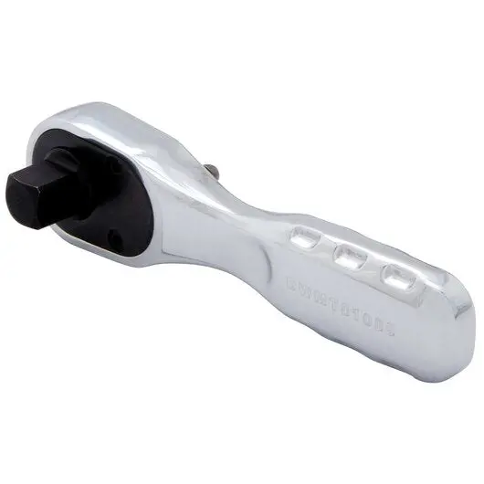 Dewalt 3/8" Drive Stubby Ratchet – 72-Tooth Chrome-Finished Compact Tool (Dwmt81095) 1