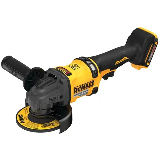 Dewalt 60V Max Cordless Angle Grinder With Kickback Brake – 4-1/2" To 6" Dcg418B + Free 9.0Ah Flexvolt Battery 1