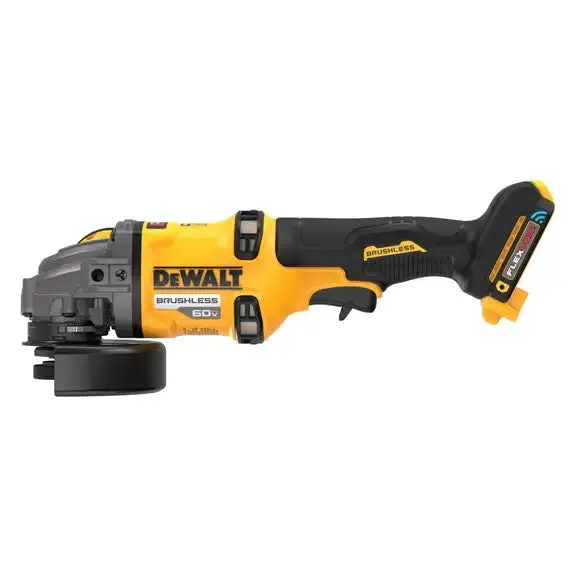 Dewalt 60V Max Side-Handle Angle Grinder – 4-1/2" To 6" Dcg418Shdb With Free 9.0Ah Flexvolt Battery 1