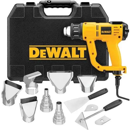 Dewalt D26960K Heat Gun Kit — Lcd Display, Multiple Nozzles, And Heat-Resistant Accessories 1
