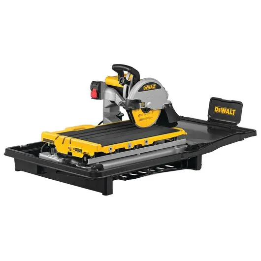 Dewalt D36000 10-Inch High-Capacity Wet Tile Saw — Engineered For Large-Format & Porcelain Tiles 1