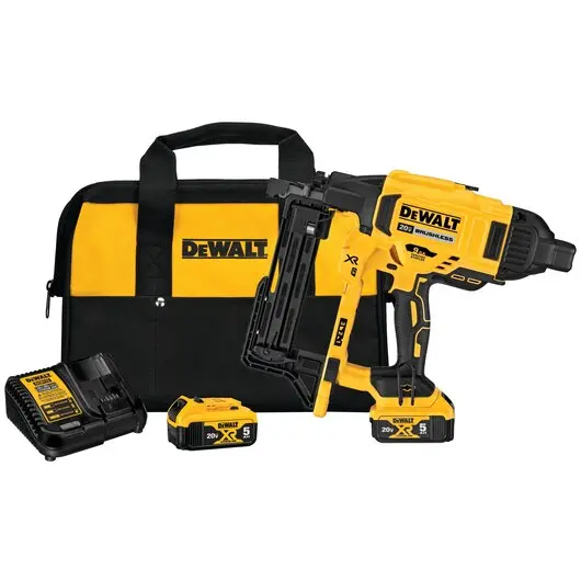 Dewalt Dcfs950P2 20V Max Xr 9-Gauge Cordless Fencing Stapler Kit – Includes 5.0Ah Battery 1