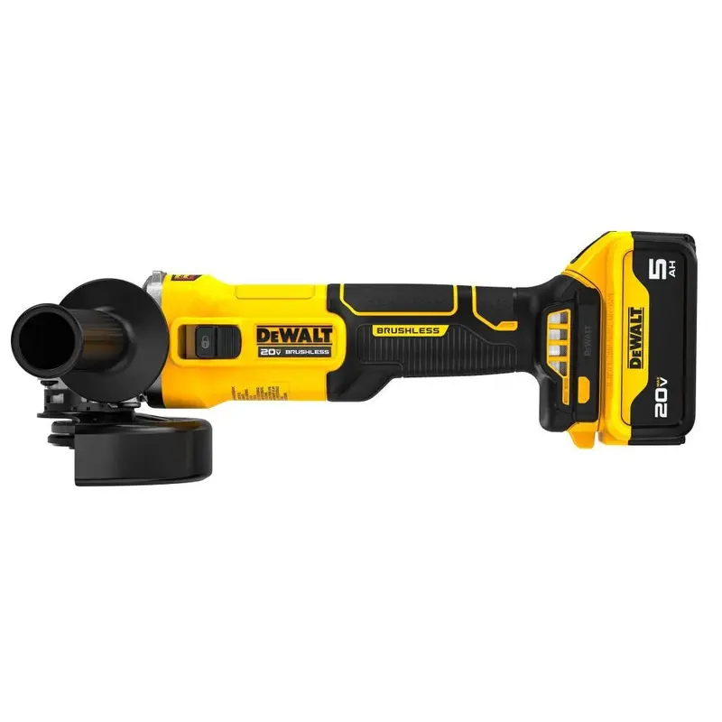 Dewalt Dcg407P1 20V Max* Brushless 4-1/2-Inch Slide-Switch Angle Grinder Kit 1
