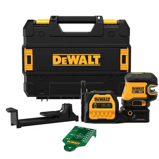 Dewalt Dcle34520Gb 20V Max Xr 5-Spot Green Line Laser – Cordless Multi-Point Alignment Tool (Tool-Only) 1
